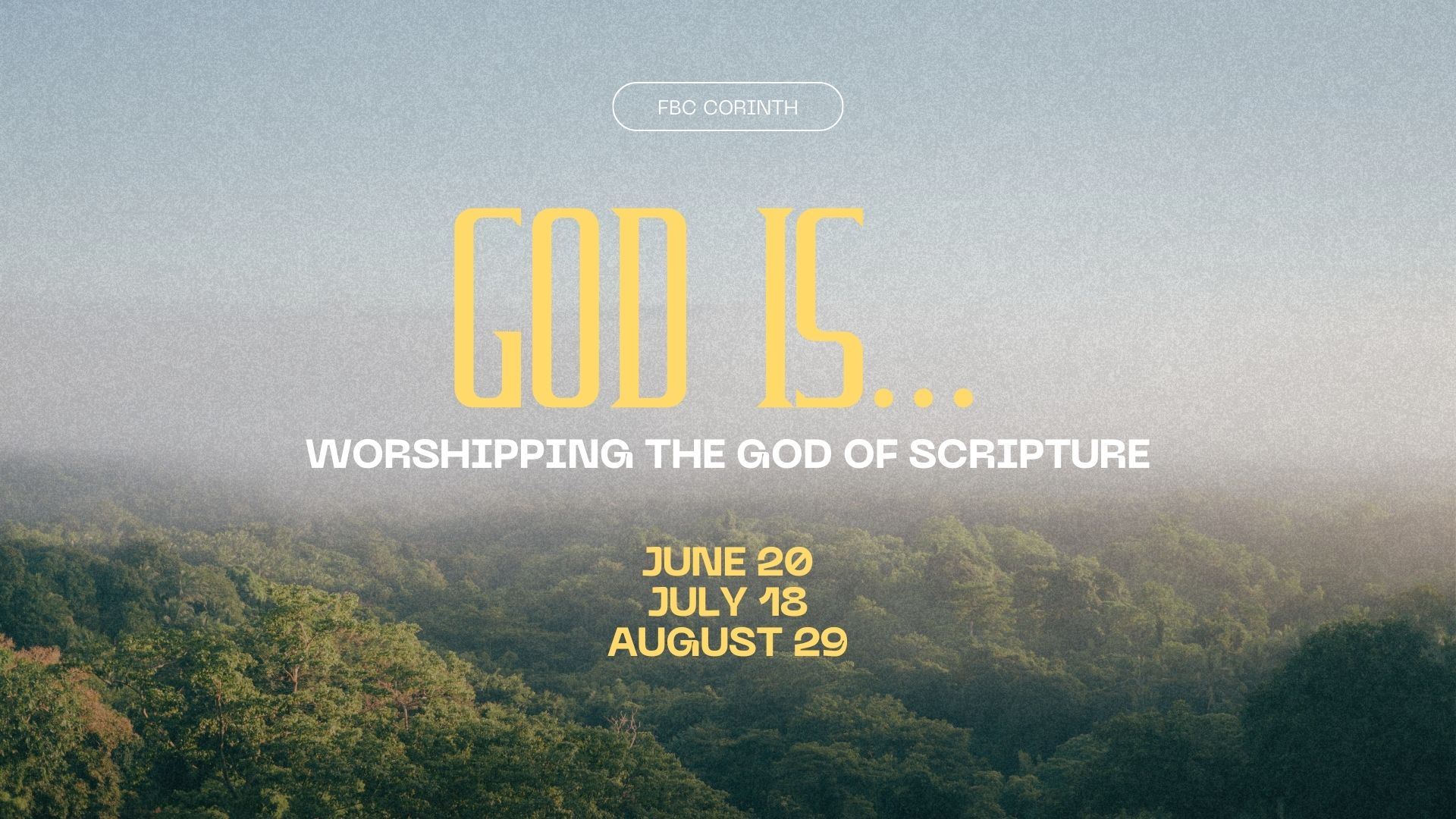 God Is...